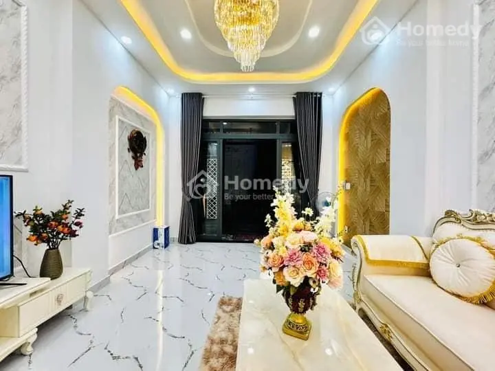 Lh Đông 07992181***Vỡ Nợ Bán Gấp Nhà 1 Lầu, Hẽm 4M Phạm Đức Sơn P16 Q8 Cạnh Đh Kinh Tế