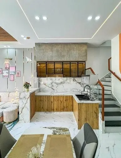 Nhà Mới Xây 100%,2 Lầu Sân Thượng+4Pn,56M2,Sổ Hồng Chính Chủ-Bình Tân