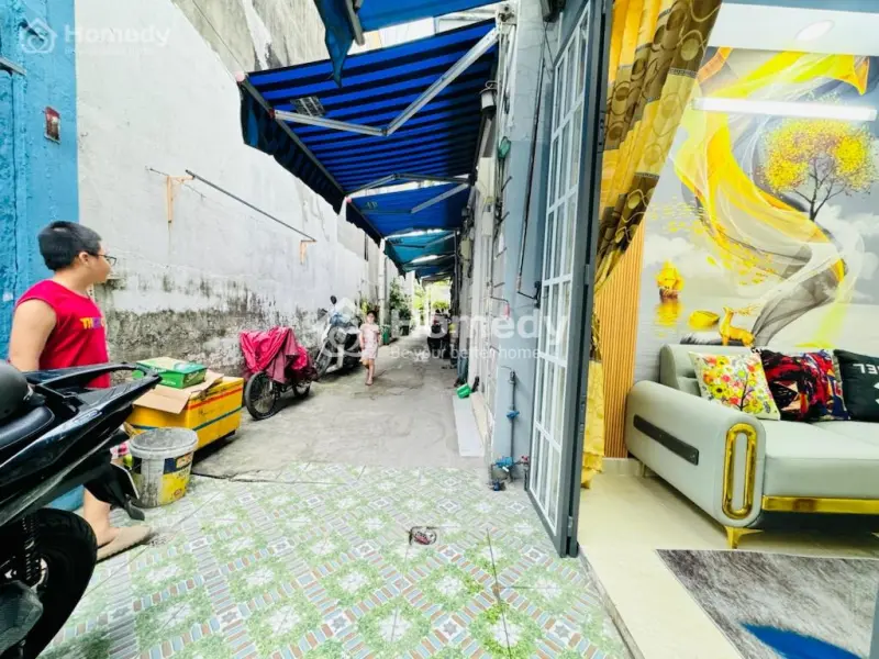 Nhà Mới 1 Lầu Khu Dân Cư An Ninh Pháp Lí Chuẩn Q12