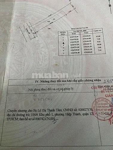 Chính Chủ Bán Đất Đường Nguyễn Thị Hương, 319M2, Sổ Đỏ, Giá 2,5Tỷ