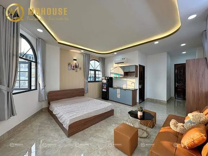 Căn Hộ Ban Công Full Nội Thất Ở Nơ Trang Long, Đh Văn Lang Bình Thạnh