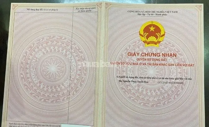 Cần Bán Miếng Đất Vị Trí Vàng – Thuận An, Tp.hcm - Cách Trung Tâm Tp.h