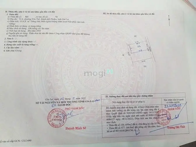 Bán Đất Nguyễn Nhạc P. Yên Thế, Tp Pleiku, Gia Lai