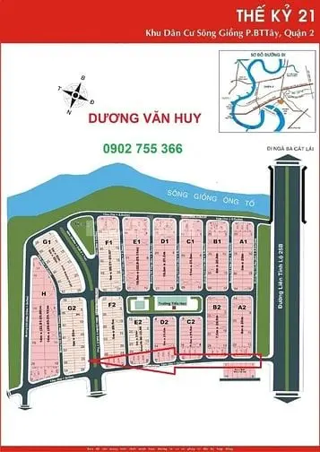 Nhượng Đất Thế Kỷ 21 Đường Trương Văn Bang Bình Trưng Tây Quận 2