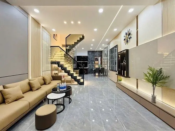 Bán Nhà, Dt 4,40M X 13M Siêu Phẩm Nhà Đẹp, Gần Mặt Tiền Phậm Văn Chêu