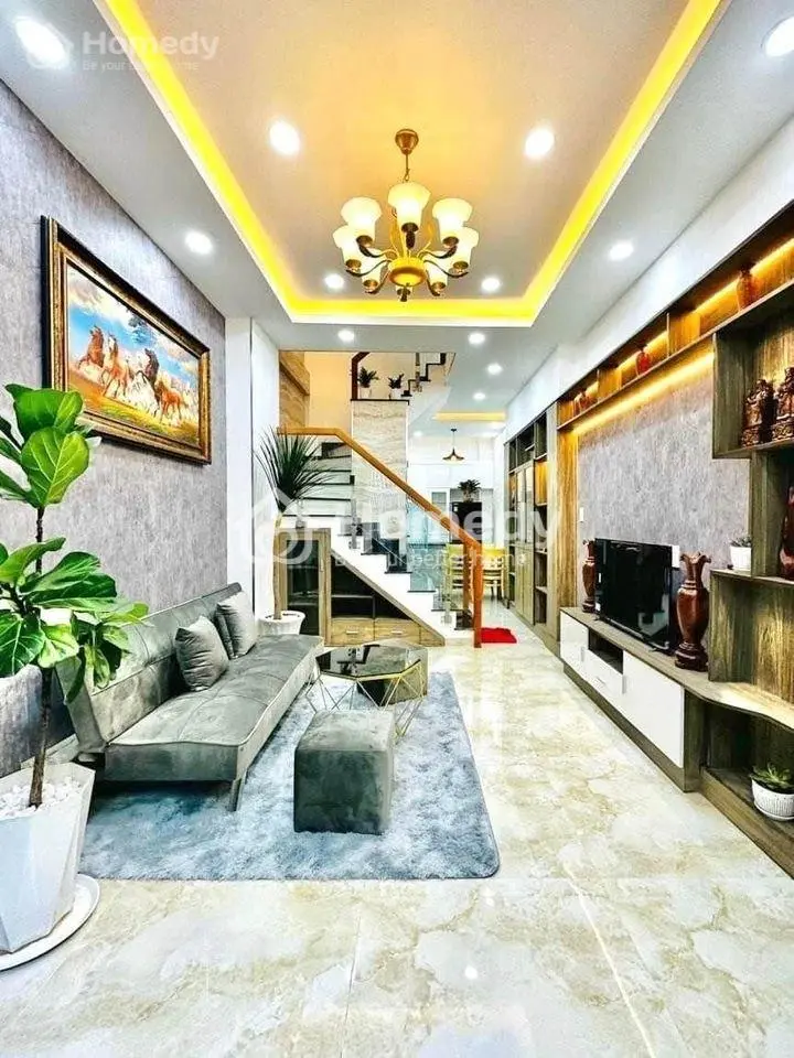 Qua Úc Sinh Sống Bán Nhà 60M2,1 Trệt 2 Lầu,Shr,1Tỷ280 Triệu,Bùi Minh Trực,P5,Quận 8,Hùng 0775069***