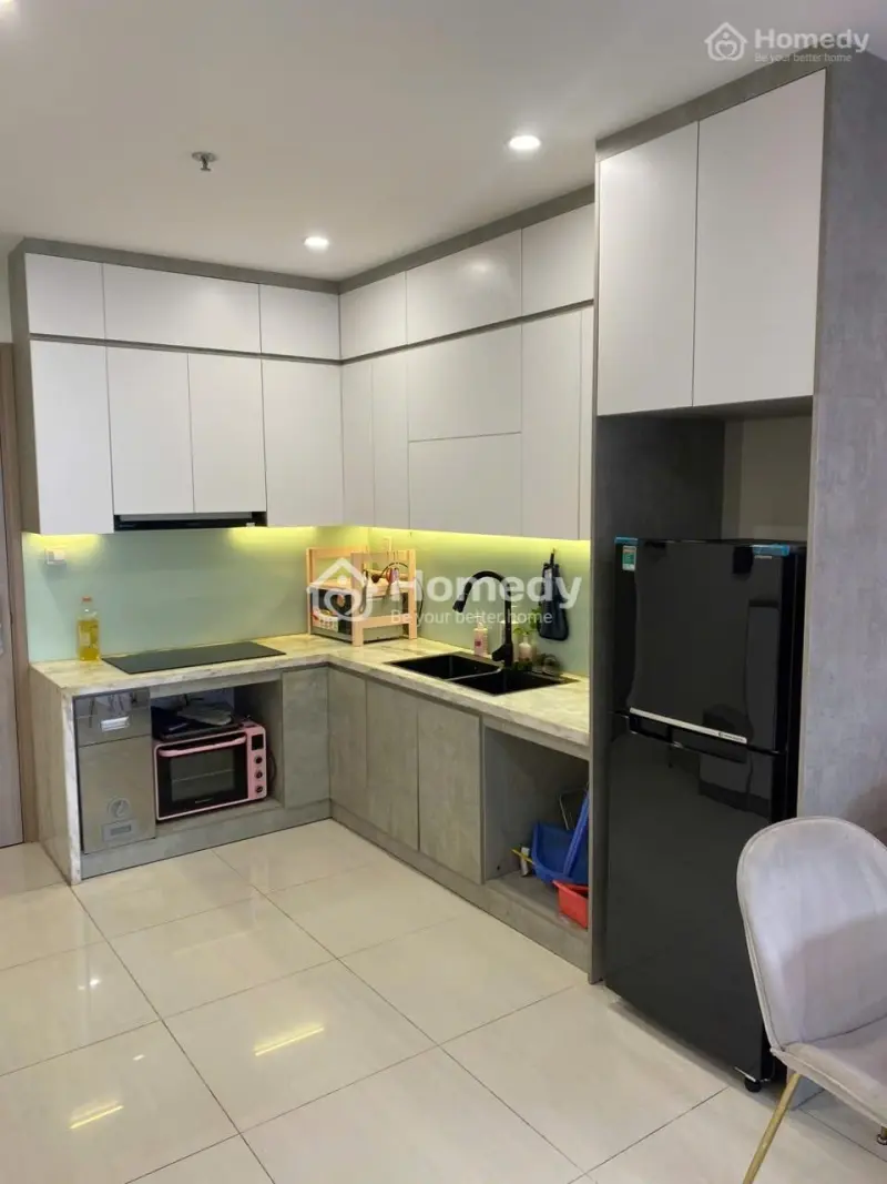 Chính Chủ Cho Thuê Căn Hộ 2N1Wc S201 Full Nội Thất Cao Cấp 9.5 Tr/Th Vinhomes Smart City