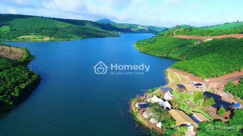 720 Triệu/ 1010M2 Nền Đất Giáp Hồ Đắk Long Thượng, View Hồ, View Đồi, Tiện Kd Buôn Bán
