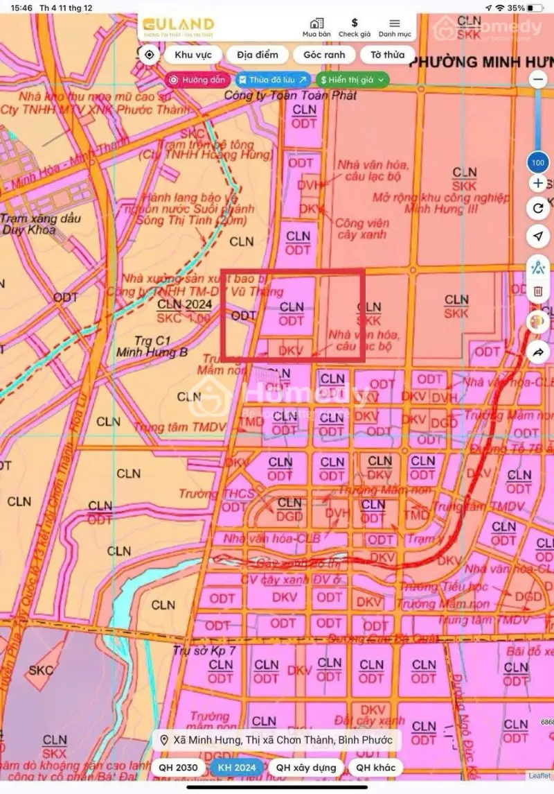 Chủ Kẹt Nên Cần Bán Gấp Lô Đất Sào Ngay Cụm Khu Công Nghiệp Minh Hưng 3 Đi Vào 50M