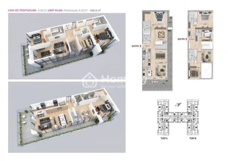 Bán Căn Hộ Penthouse The Zei Mỹ Đình - Quỹ Hàng Độc Quyền 189 - 323M2