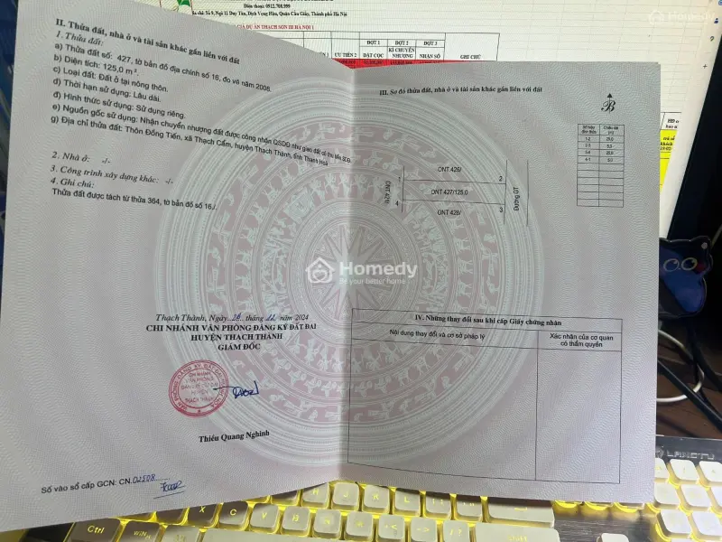 Bán Đất Chính Chủ Giá Rẻ Tại Thạch Cẩm - Thạch Thành - Thanh Hóa.