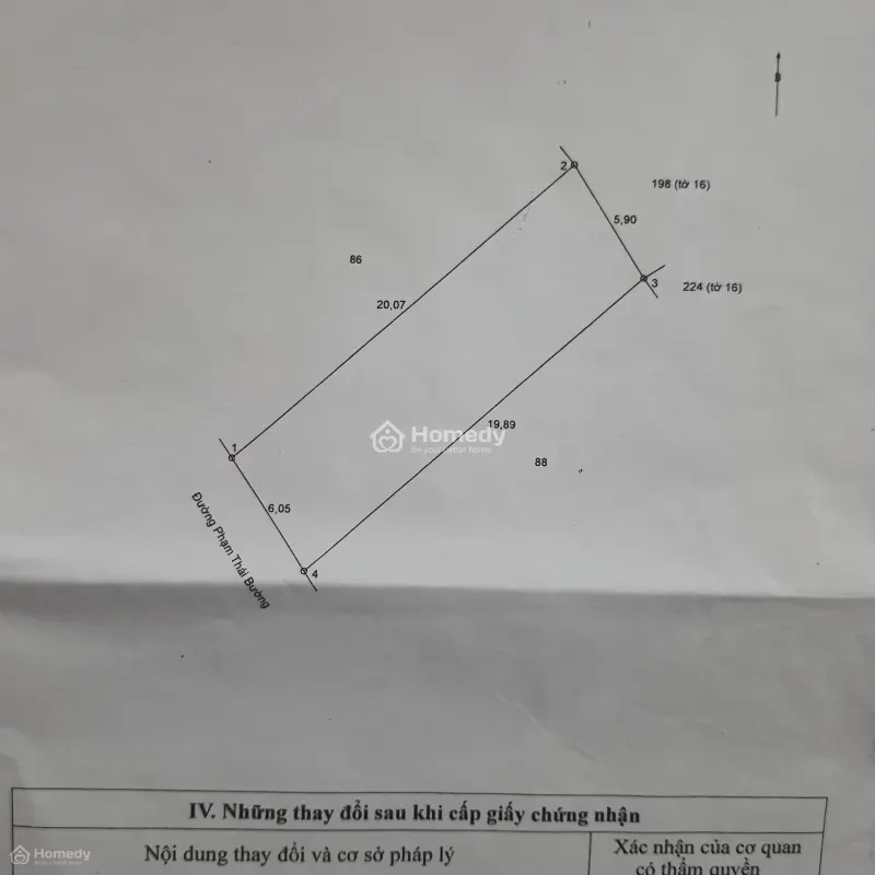 Bán Đất Nền Mặt Tiền Phạm Thái Bường, P4, Tp Vĩnh Long