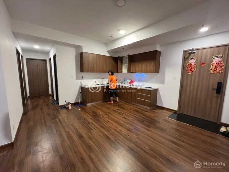 Cho Thuê Căn Hộ 3 Phòng Ngủ Akari Có Sẵn 4 Máy Lạnh, 2 Máy Nước Nóng + Rèm