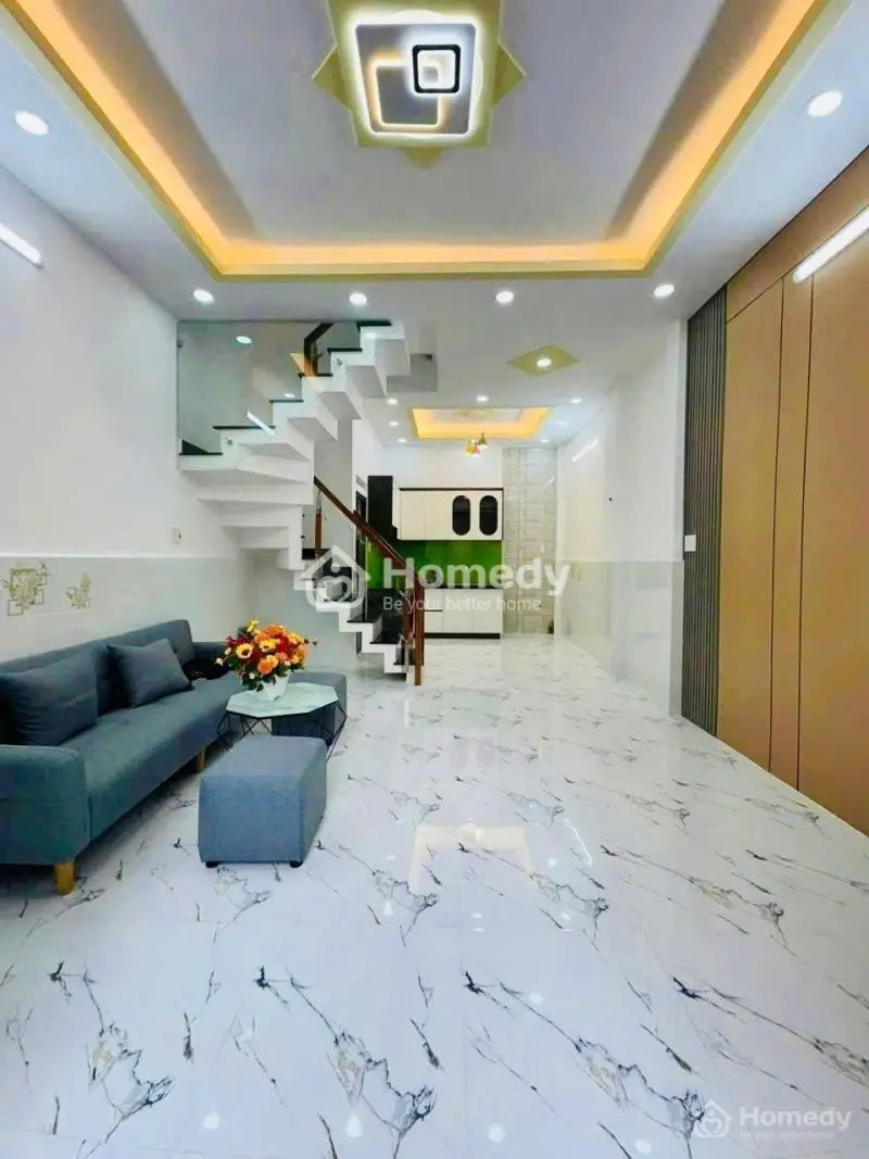Nhà Mới Tinh 2 Tầng – Hẻm Xe Hơi – Cách Lê Văn Quới 100M – Nhỉnh 3 Tỷ