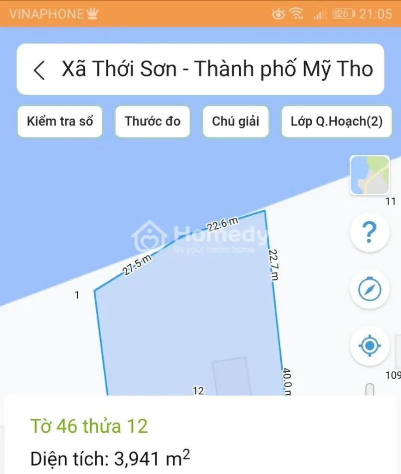 Đất Tốt 300M Thổ Cư Đất Phía Trước Giáp Đường 3M Phía Sao Giáp Sông