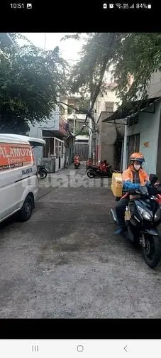 Bán Nhà 2 Mặt Hẻm Xe Hơi Trước Sau Đều 6M