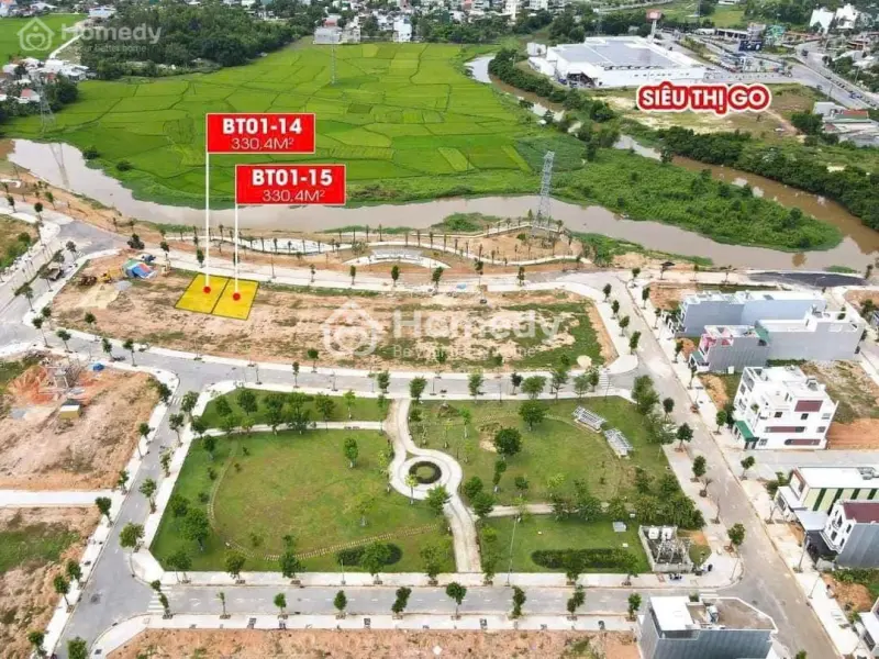 Đất Biệt Thự Ven Sông Ngay Tttp Quảng Ngãi, Dt 330M2, Giá Chỉ 14 Triệu/M2, Sẵn Sổ. Lh: 0945676***