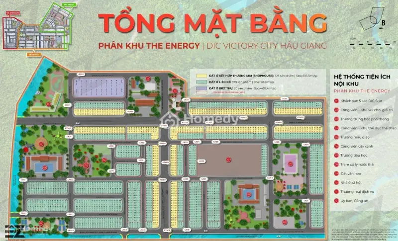 Bán Đất Nền Dt 95M2 Đông Nam Dự Án Dic Victory City, Tp. Vị Thanh, Hậu Giang - Giá Chỉ 12 Triệu/M2