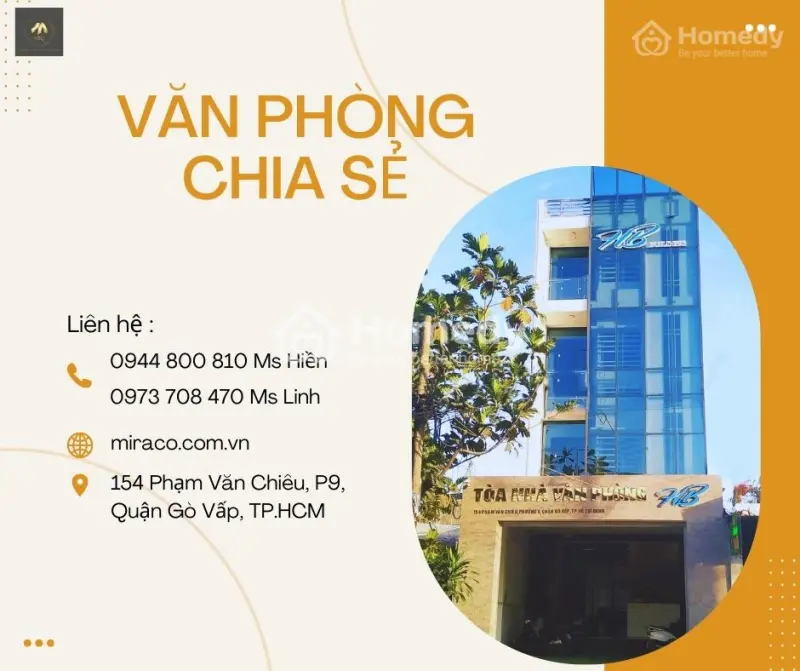 Chính Chủ Cho Thuê Văn Phòng Chia Sẻ Khu Vực Hcm