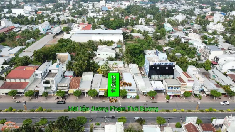 Bán Đất Nền Mặt Tiền Phạm Thái Bường, P4, Tp Vĩnh Long