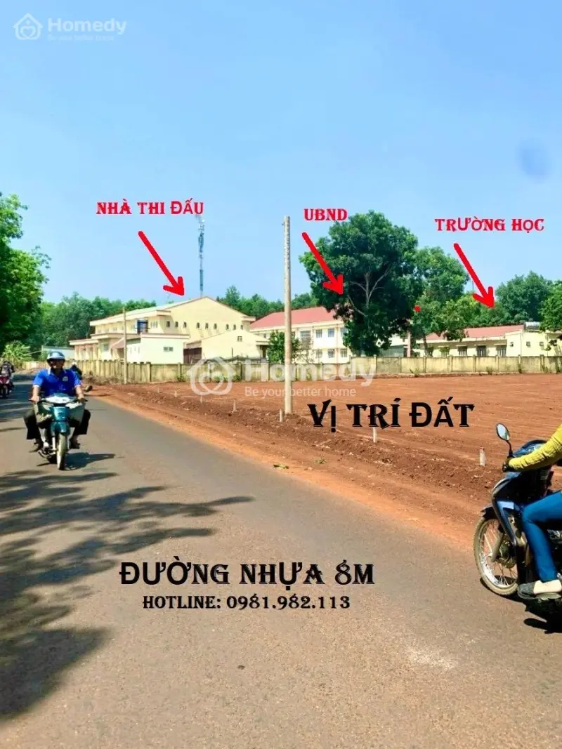 Đất Thổ Sát Tthc Xã. Dân Đông. 5X60. Đối Diện Trường Học, Ủy Ban Lộc An - Bình Phước