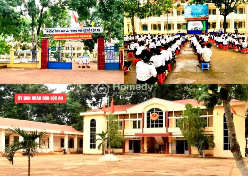 Đất Thổ Sát Tthc Xã. Dân Đông. 5X60. Đối Diện Trường Học, Ủy Ban Lộc An - Bình Phước