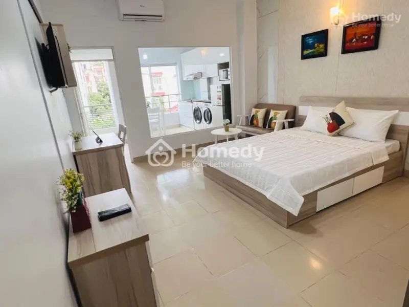 Căn Hộ 1Pn Full Nội Thất 38M2 Cạnh Sông Sài Gòn Và Công Viên Q2,Cách Cầu Sg 300Mcó Cho Thuê 3Tháng)
