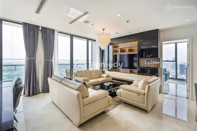 Cho Thuê Căn Hộ 3 Phòng Ngủ Tại Toà Aqua 1 – Vinhomes Golden River