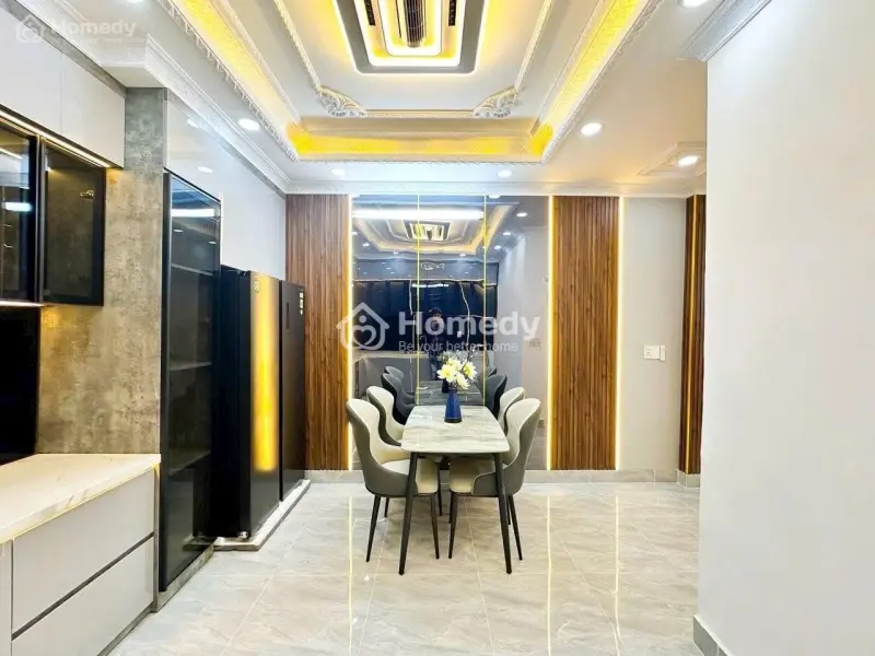 Bán Nhà Mới Đẹp Huỳnh Tấn Phát, Nhà Bè 4.3M X 12M Sổ Hồng Riêng 5Tỷ 550 Tl