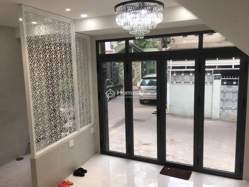 🔵 Nhà Nguyễn Văn Đậu Q.bt. (5.8X9.3) 4Lầu, 5Pn, Thang Máy, Cách Mt 20M