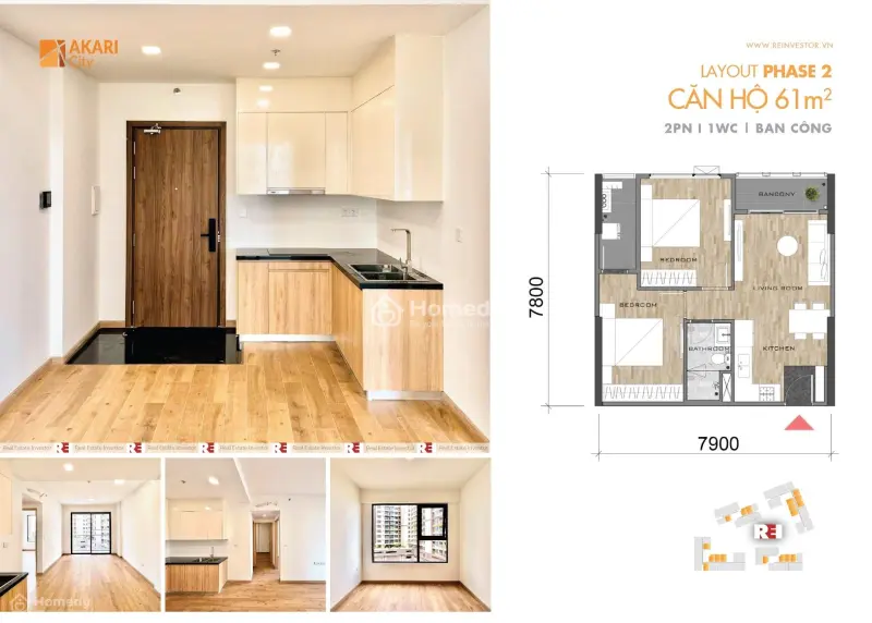 Duy Nhất 1 Căn Hộ "Nhà Phố Trên Cao" Tại Akari – View Sân Vườn Đẹp Như Mơ, Giá Sốc Chỉ 3.35 Tỷ