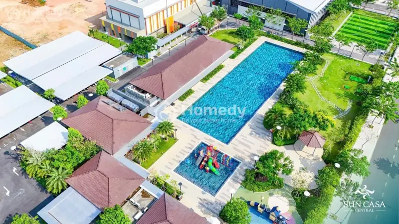 Nhà Phố Sun Casa Central Liền Kề Tp Mới Bình Dương, Chỉ 960 Triệu Nhận Nhà, Chiết Khấu Đến 6.5%
