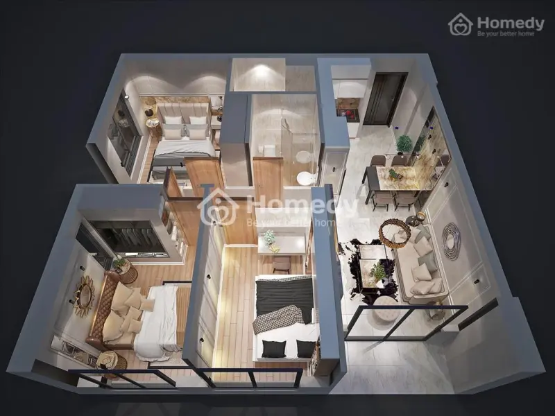 Căn 3 Phòng Ngủ Bcons Miền Đông Căn Góc Đẹp 72M2 Tầng Đẹp 2,550Tỷ Bao Ra Sổ Hồng, Tl Nếu Chốt Nhanh