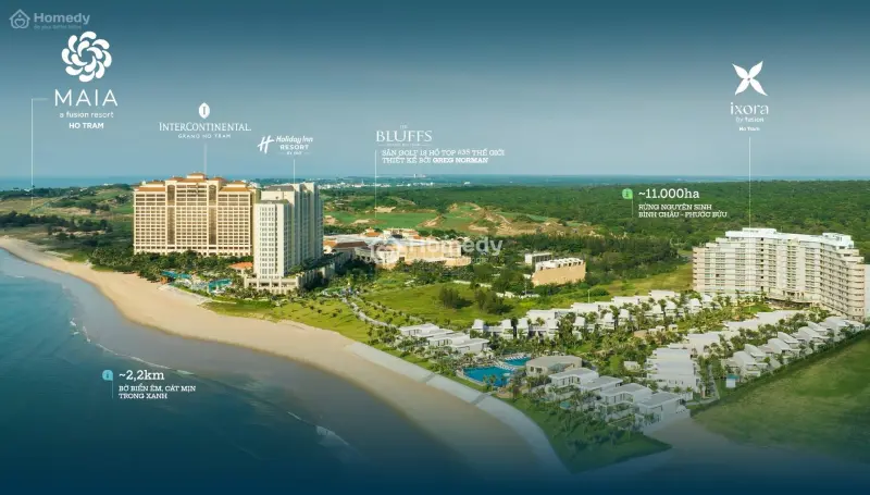 Căn Hộ Maia Resort 2,3 Tỷ/Căn, Thanh Toán Dãn 4 Năm Trong Tổ Hợp Tỷ Đô The Grand Hồ Tràm