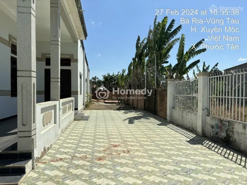Nhà Trệt Diện Tích 518.8M2. Thổ Cư 100M2 Tại Xã Phước Tân, Huyện Xuyên Mộc, Tỉnh Bà Rịa - Vũng Tàu