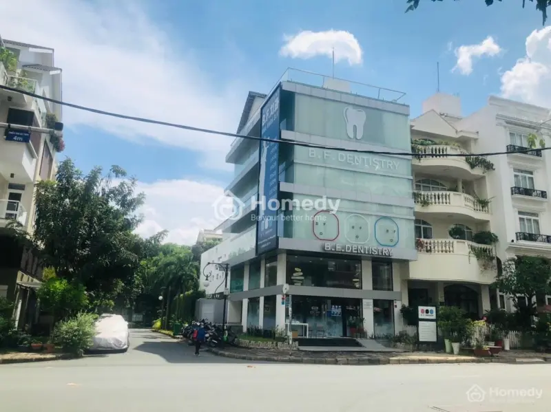 Bán Toà Nhà Góc 2 Mặt Tiền Phạm Thái Bường,Khu Nam Thiên,Phú Mỹ Hưng,Quận 7