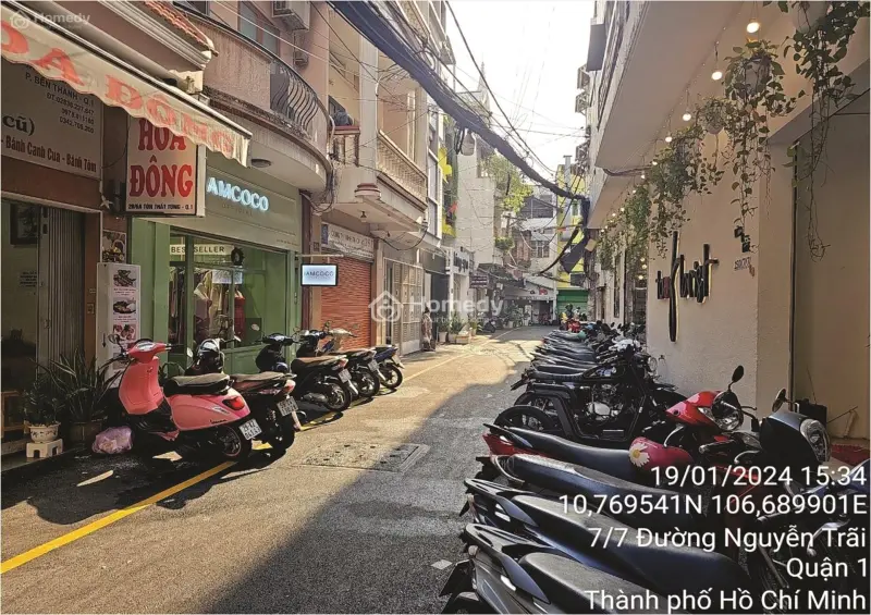 Nhà Ở 82,5M2, 1 Trệt 2 Lầu + Sân Thượng - Hẻm 150 Nguyễn Trãi Q1