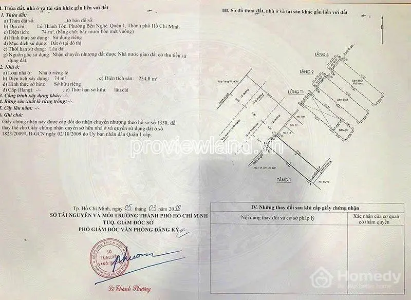 Nhà Mặt Tiền Lê Thánh Tôn, Vị Trí Kim Cương Trung Tâm Q1, 4.2M X 18M – Giá 85 Tỷ/M²