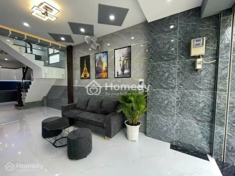 Về Quê Bán Nhà 64M2,1 Trệt 2 Lầu,Shr,1 Tỷ 480Triệu,Lê Văn Việt,Thủ Đức,Hùng 0775069***