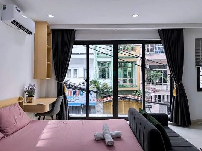 Căn Hộ Mini Bancon Gần Quốc Tế Hồng Bàng, Uef, Cầu Thị Nghè Bình Thạnh