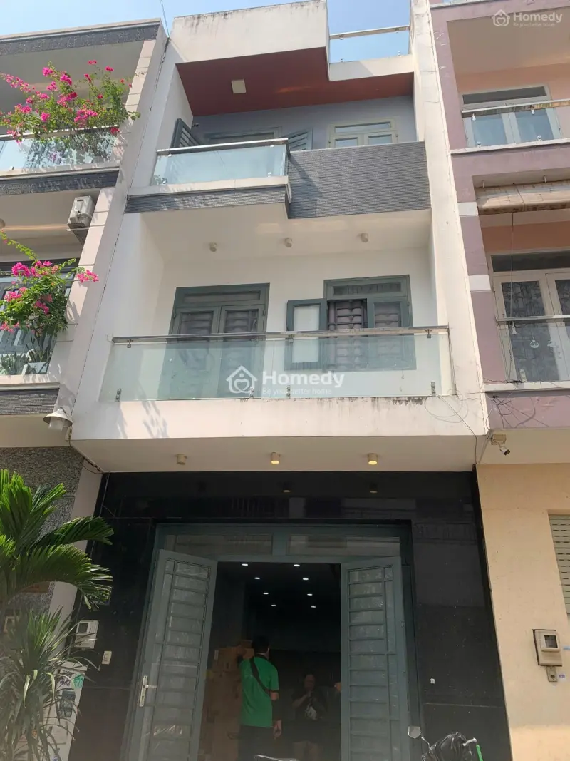 Cho Thuê Nhà 1 Trệt 3 Lầu. P.bình Hưng Hòa.cách Lê Trọng Tấn 100M