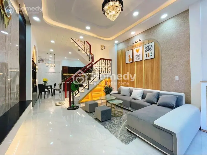 Bán Nhà Riêng 1 Trệt 2 Lầu Sân Thượng 4Pn 3Wc H8M Quận Bình Tân - Tp Hồ Chí Minh Giá 2.63 Tỷ