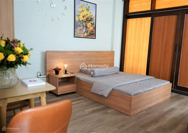 Cho Thuê Studio, 28M2, Bếp, Wc, Ban Công, Đầy Đủ Nt, Đường Nguyễn Văn Thủ, Tân Định, Q1, Hcm
