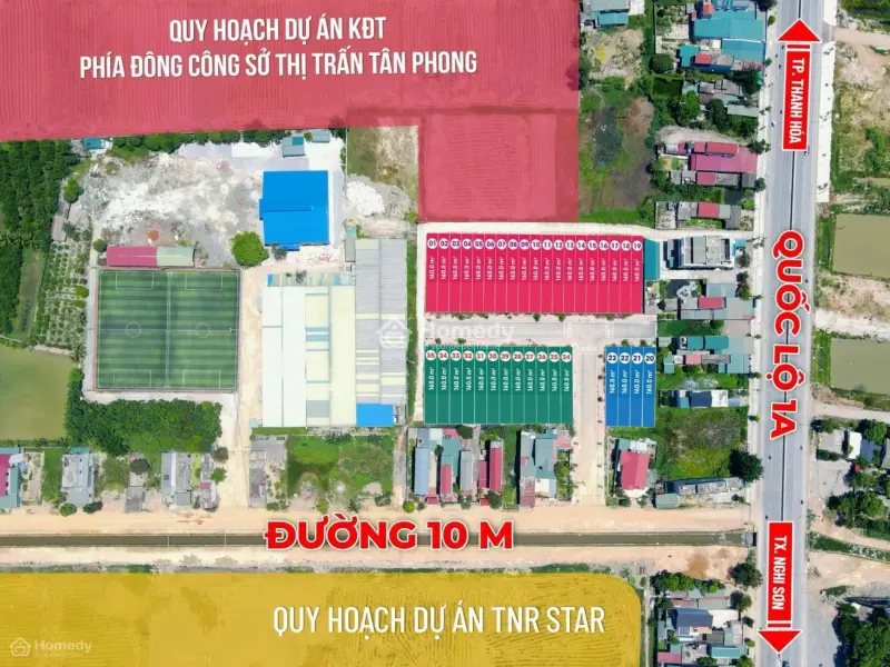 Đất Thanh Hóa Diện Tích 160M2 Đất Sổ Đỏ Sang Tên Ngay Trong 10 Ngày - Hỗ Trợ Nh 50%