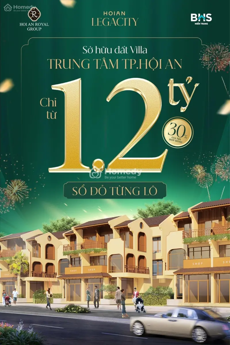 Dự Án Đất Nền Biệt Thự Cuối Cùng Tại Trung Tâm Hội An