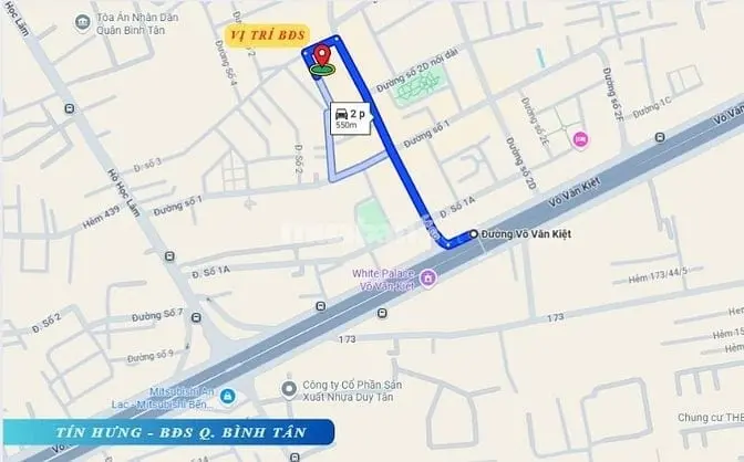 Bán Nhà Khu Nam Hùng Vương, Mt Đường Số 2A, 9 X 20M, 3.5 Tấm, 13.9 Tỷ
