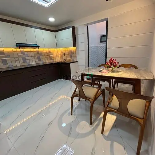 Bán Nhà Đẹp 4 Tầng – Hẻm Xe Hơi 6M – Sát Quận 7 – Full Nội Thất