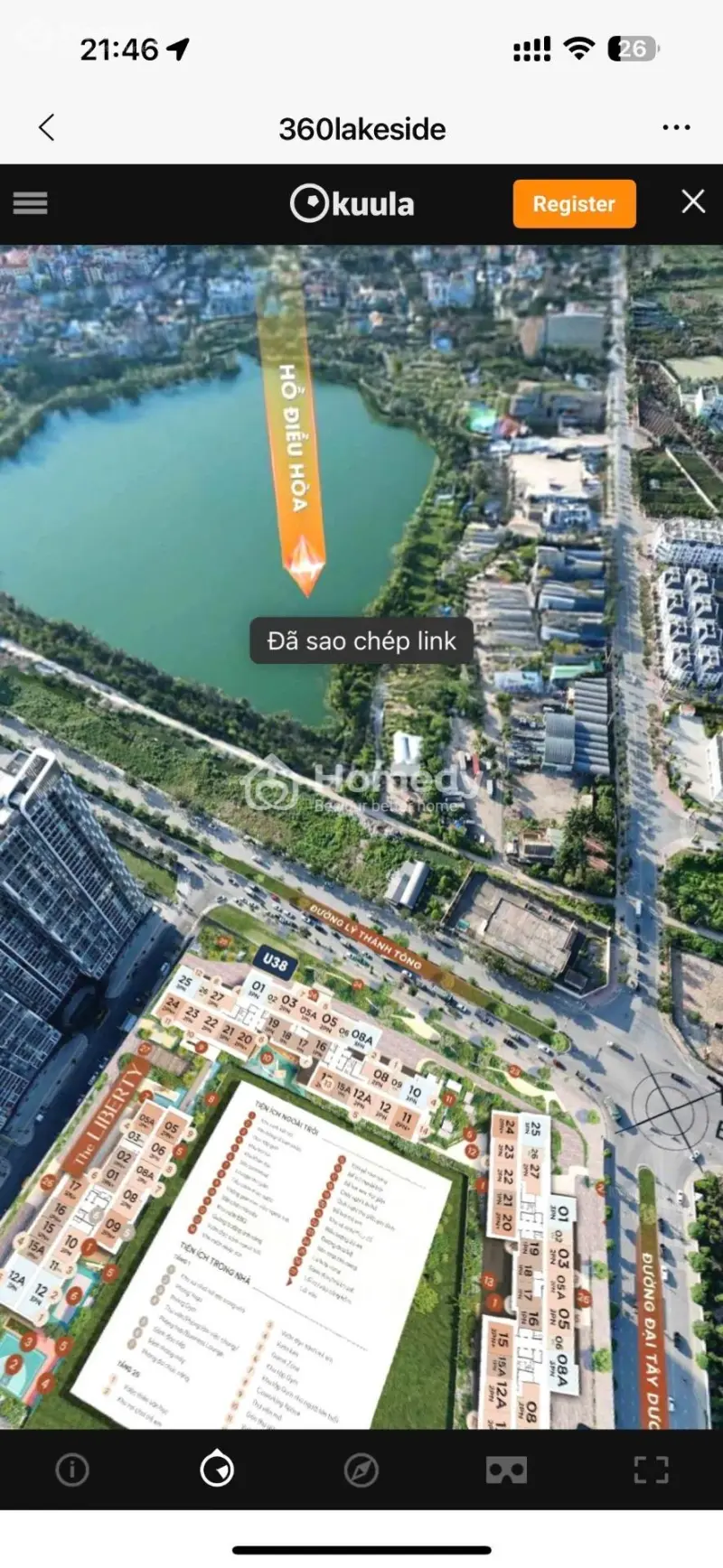 Độc Quyền Duy Nhất 1 Căn 2Pn+Masteri Lakeside View Hồ Điều Hòa Đẹp Nhất Vinhomes Ocean Park Gia Lâm