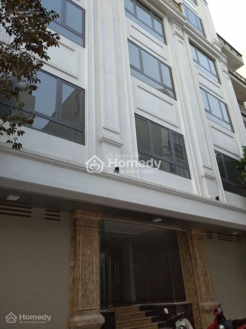 Cho Thuê Tòa Nhà Mới 100% Đường Cầu Bươu, Thanh Trì, Hn. 280M2, 8 Tầng, Mt 13M, Thông Sàn 100Tr/Th