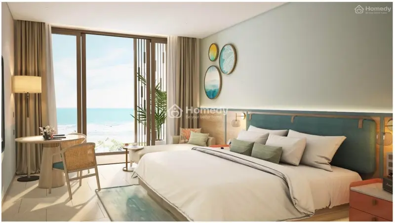 1,5 Tỷ Căn Hộ View Biển The Ocean Suites Quy Nhơn.chỉ Đóng 60% Nhận Nhà,Chia Sẻ Lợi Nhuận 40/60